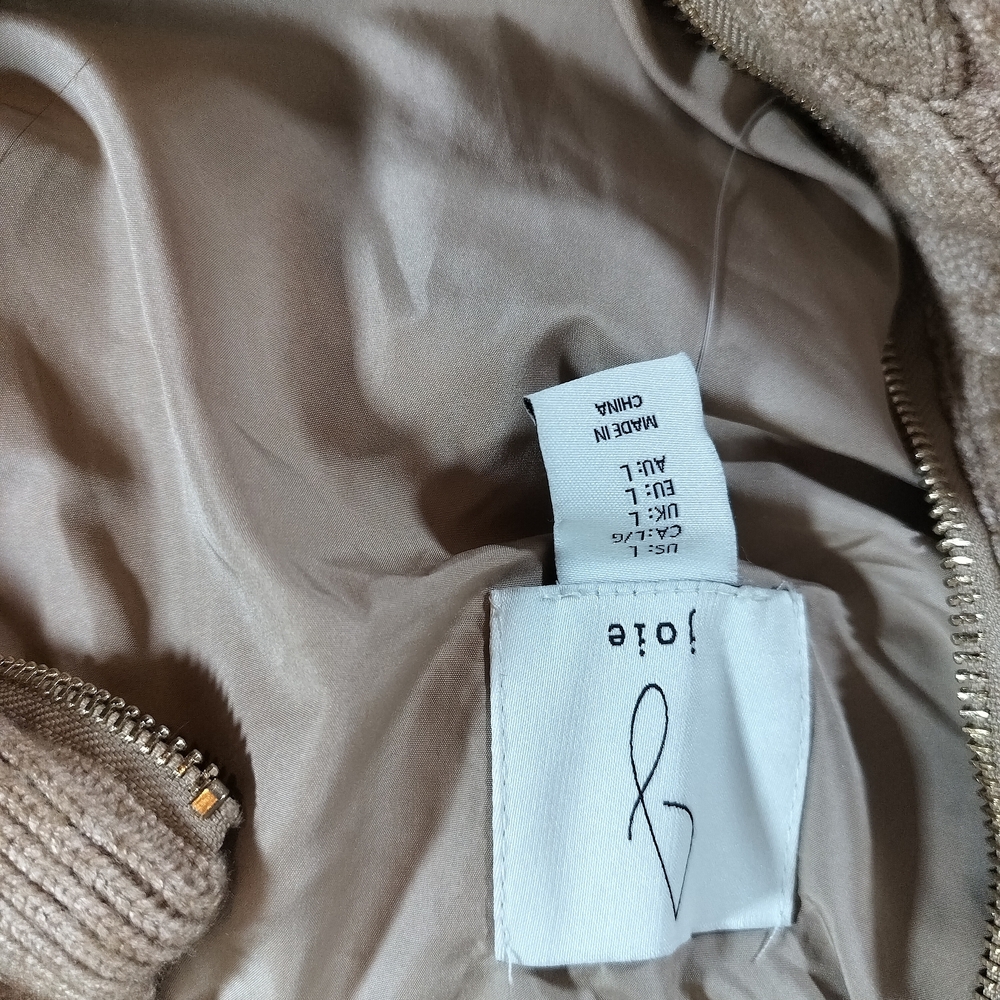 Joie Camel Textured Bomber Jacket - Picture 7 of 7